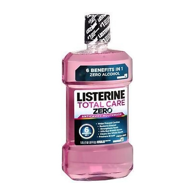 Listerine Total Care Zero Mouthwash - 33.8 oz 