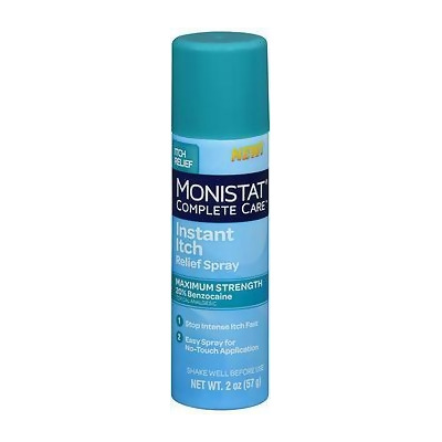 Monistat Complete Care Instant Itch Relief Spray - 2 oz 