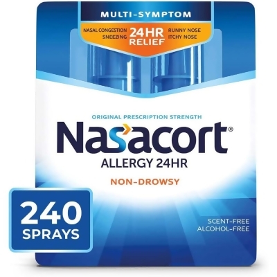 Nasacort Allergy 24 Hr Spray 2 Pack - 240 Sprays 