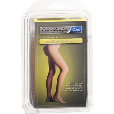 Loving Comfort Legs Maternity Pantyhose Firm Beige M - 1661BEI-MD 