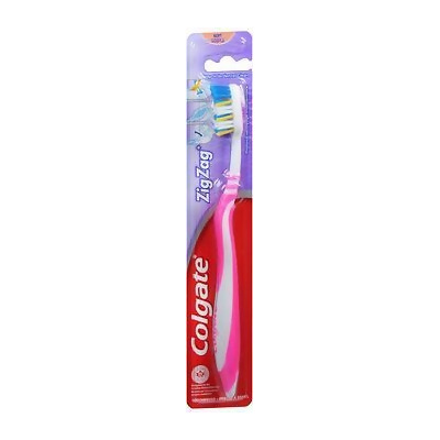 Colgate ZigZag Toothbrush, Soft - 1 ct 