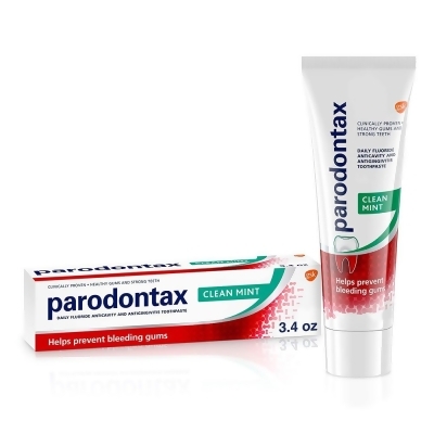 Parodontax Daily Fluoride Anticavity And Antigingivitis Toothpaste Clean Mint - 3.4 oz 