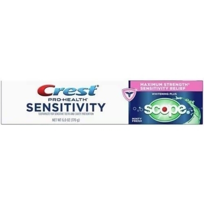 Crest Pro-Health Sensitivity Toothpaste Whitening Plus Scope - 6 oz 
