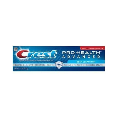 Crest Pro-Health Advanced Fluoride Toothpaste Soothing Smooth Mint - 5.1 oz 