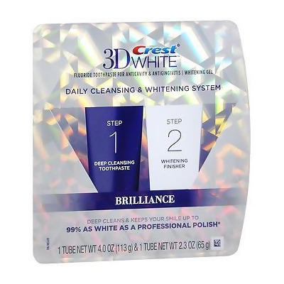 Crest 3D White Daily Cleansing & Whitening System - 6.3 oz 