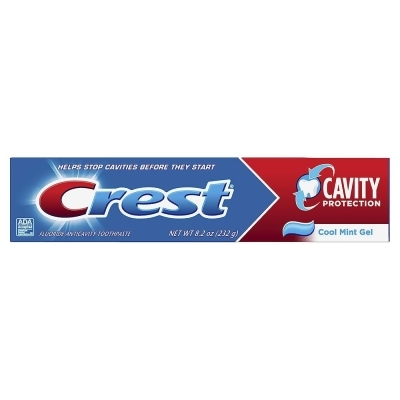 Crest Cavity Protection Toothpaste Gel Cool Mint - 8.2 oz 