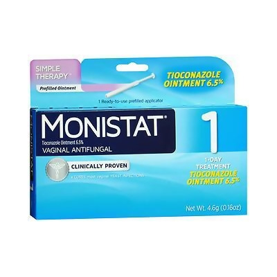 Monistat 1 Day Vaginal Antifungal Prefilled Applicator - 1 Each 