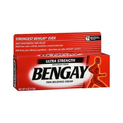 Bengay Ultra Strength, Pain Relieving Cream - 4 oz 