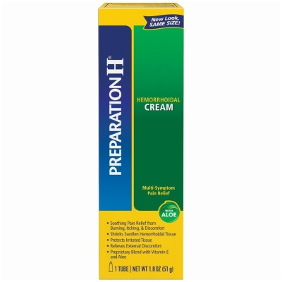 Preparation H Hemorrhoidal Cream Maximum Strength - 1.8 oz 
