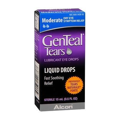 GenTeal Lubricant Eye Drops Moderate - .5 FL OZ 