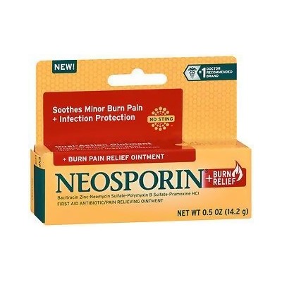Neosporin + Burn Relief Ointment - .5 oz 
