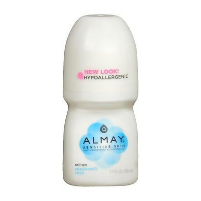 Almay Sensitive Skin Anti-Perspirant & Deodorant Roll-On Fragrance Free - 1.7 oz 