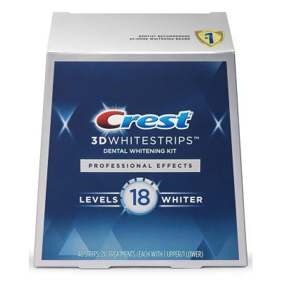 Crest 3D White Luxe Whitestrips Professional Effects - 20 ct 
