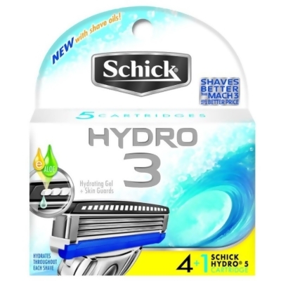Schick Hydro 3 Cartridges - 5 ct 