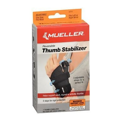 Mueller Reversible Thumb Stabilizer Maximum Support One Size Fits Most 62712 