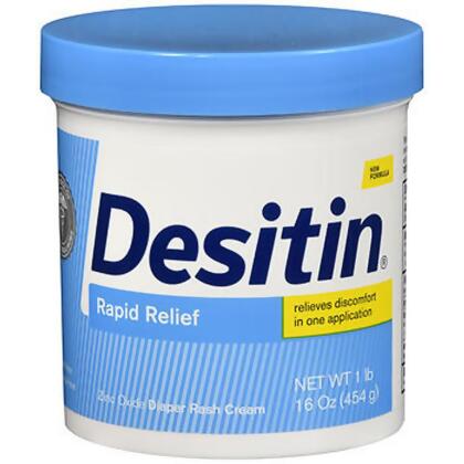 Desitin Rapid Relief Diaper Rash Cream - 16 oz 