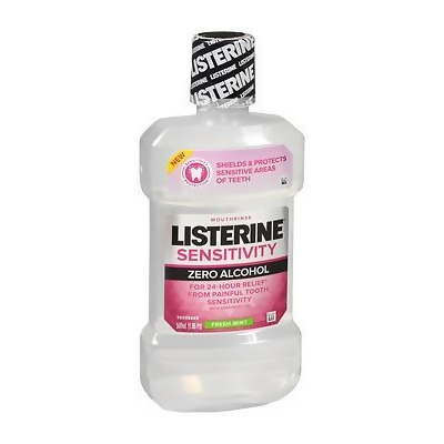 Listerine Sensitivity Mouthwash Fresh Mint - 16.9 oz 