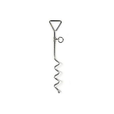Ruffin it Corkscrew Tie Out Stake - 1 ct 