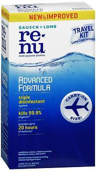 Bausch + Lomb Renu Advanced Formula Multi-Purpose Solution Travel Kit - 2 oz 