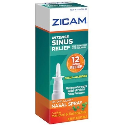 Zicam Intense Sinus Relief Nasal Spray - .5 oz 
