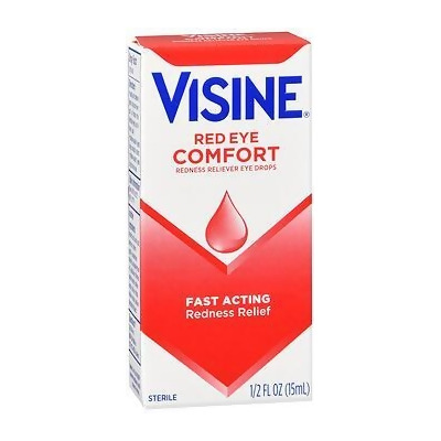Visine Red Eye Comfort Eye Drops - 0.5 oz 