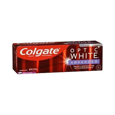Colgate Optic White Toothpaste Advanced Vibrant Clean - 3.2 oz 