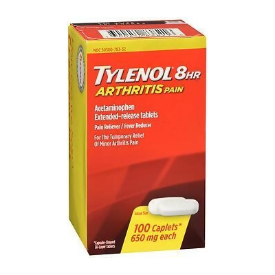 Tylenol 8 HR Arthritis Pain - 100 Caplets 