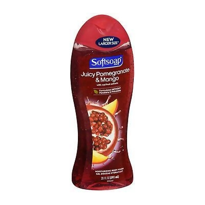 Softsoap Moisturizing Body Wash Juicy Pomegranate & Mango - 20 oz 