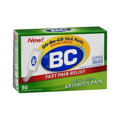 BC Arthritis Pain Powder Stick Packs - 50 ct 