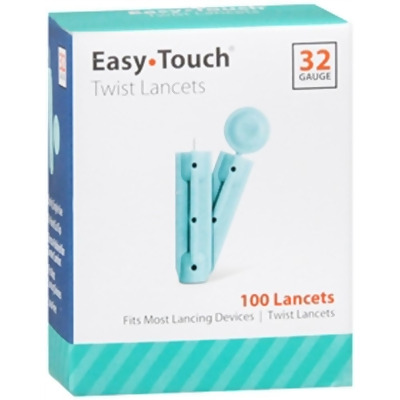 Easy Touch Twist Lancets, 32 Gauge - 100 ct 