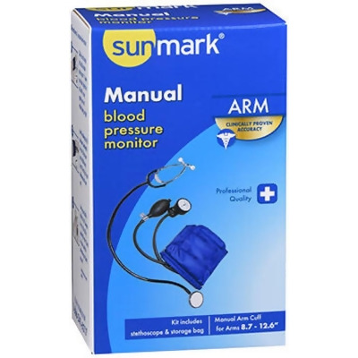 Sunmark Manual Arm Blood Pressure Monitor - Each 