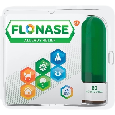 Flonase Allergy Symptom Reliever Nasal Spray - 60 Sprays 