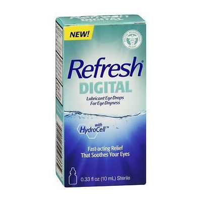 Refresh Digital Lubricant Eye Drops - .33 oz 