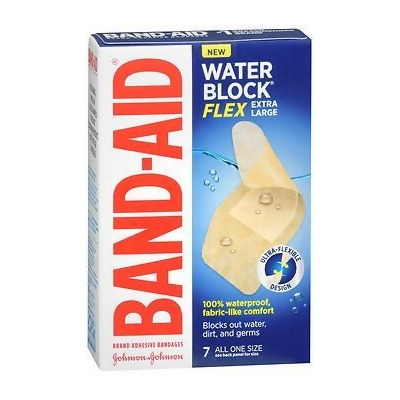 Band-Aid Water Block Flex Extra Large Adhesive Bandages - 7 ct 