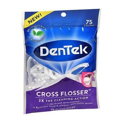 DenTek Cross Flossers - 75 ct 