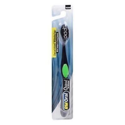 RM Oral Charcoal 360 Whitening Toothbrush Medium - 1 ct 