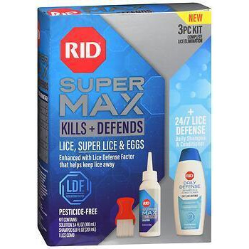 RID Super Max Complete Lice Elimination Kit