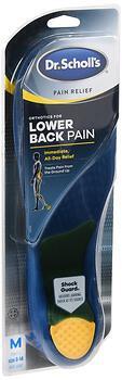 Dr. Scholl's Pain Relief Orthotics Lower Back Pain Insoles Men's Size 8-14 - 1 pr 