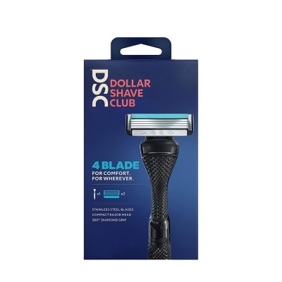 Dollar Shave Club 4 Blade Handle and Cartridges - 1 ct 