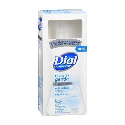Dial Complete Clean + Gentle Antibacterial Foaming Hand Wash - 7.5 oz 