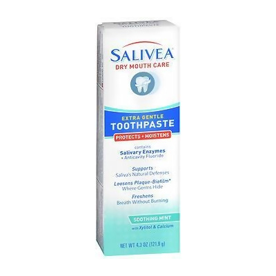 Salivea Extra Gentle Toothpaste Soothing Mint - 4.3 oz 