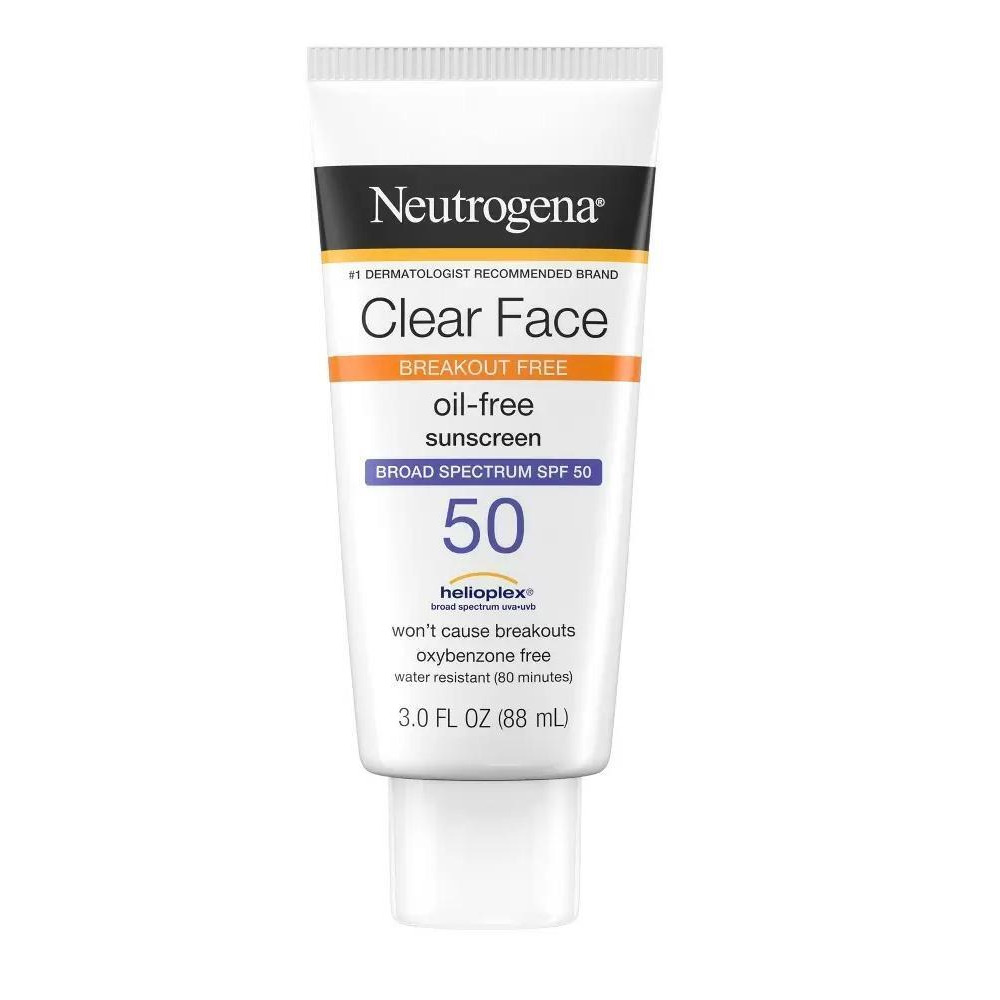 Neutrogena Clear Face Sunscreen Lotion - SPF 50 - 3 fl oz