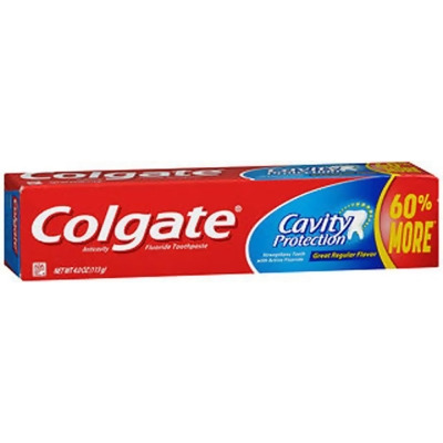 Colgate Cavity Protection Toothpaste Regular Flavor - 4 oz 