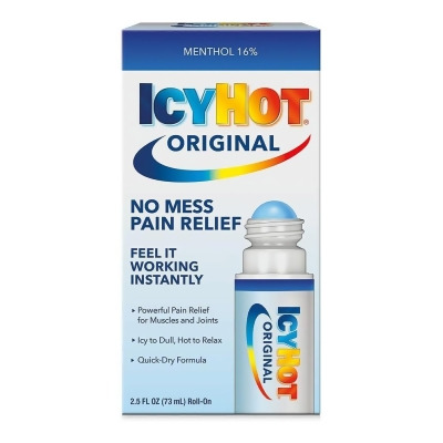 Icy Hot Original Medicated Pain Relief Liquid with No Mess Applicator - 2.5 oz 