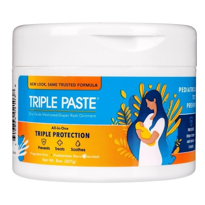 Triple Paste Zinc Oxide Diaper Rash Ointment - 8 oz 