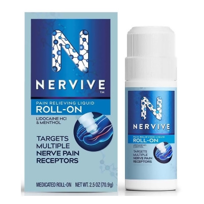 Nervive Pain Relieving Liquid Roll-On - 2.5 oz 