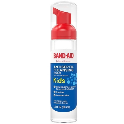 Band-Aid Kids Antiseptic Cleansing Foam - 2.3 oz 