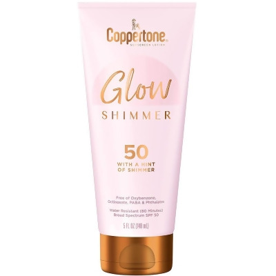 Coppertone Glow Sunscreen Lotion SPF 50 - 5 oz 