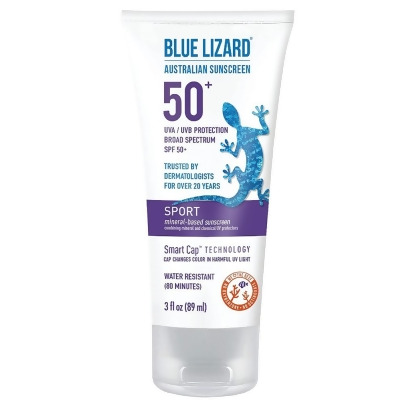 Blue Lizard Sport Mineral-Based Sunscreen SPF 50+ - 3 fl oz 
