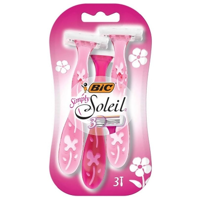 BiC Soleil Simply Smooth Disposable Razors - 3 ct 
